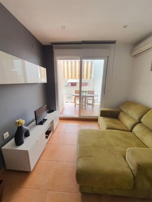 Apartamento Junto Al Mar Con Wifi Y Piscina 사군토 외부 사진